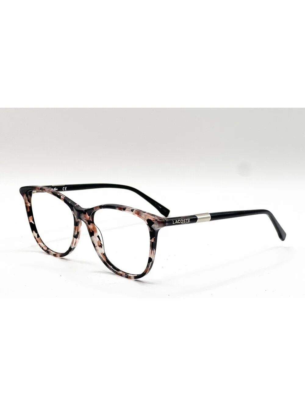 Lacoste L2822 002 Marble Black Rose Cat Eye Authentic Eyeglass Frames 53-14